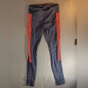 lululemon athletica Navy and orange Leggings